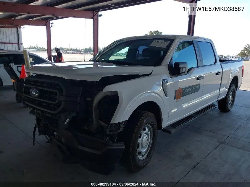 1FTFW1E57MKD38587 2021 Ford F-150 Xl