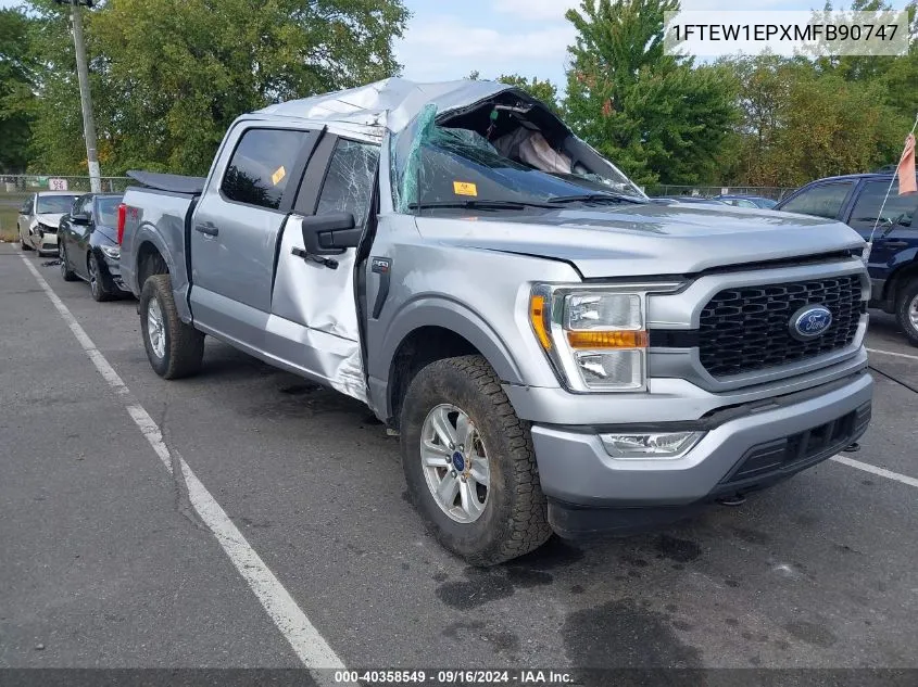 1FTEW1EPXMFB90747 2021 Ford F-150 Xl