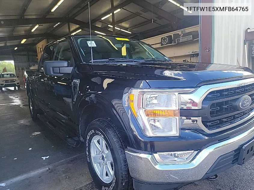 1FTFW1E5XMFB64765 2021 Ford F-150 Xlt