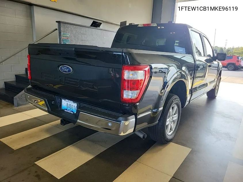 2021 Ford F-150 Xl VIN: 1FTEW1CB1MKE96119 Lot: 40407463