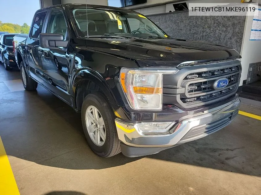 2021 Ford F-150 Xl VIN: 1FTEW1CB1MKE96119 Lot: 40407463