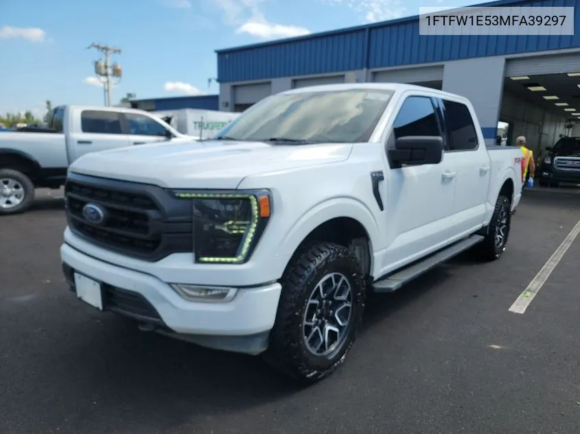 2021 Ford F-150 Xlt VIN: 1FTFW1E53MFA39297 Lot: 40408155