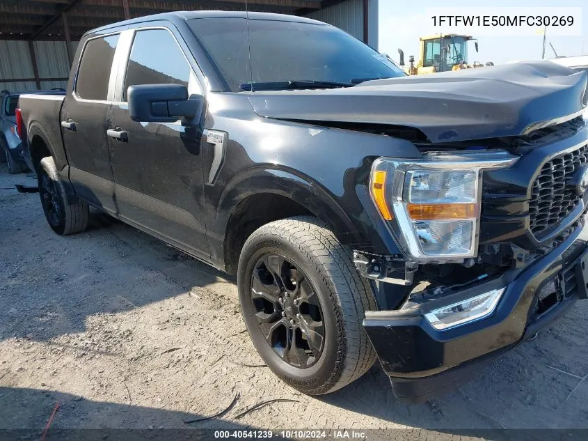 2021 Ford F-150 Xl VIN: 1FTFW1E50MFC30269 Lot: 40541239