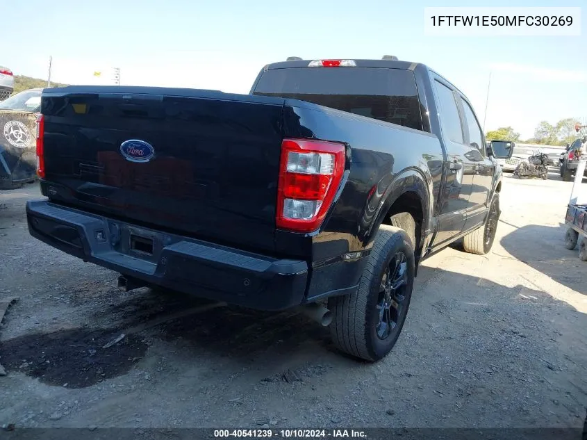 2021 Ford F-150 Xl VIN: 1FTFW1E50MFC30269 Lot: 40541239