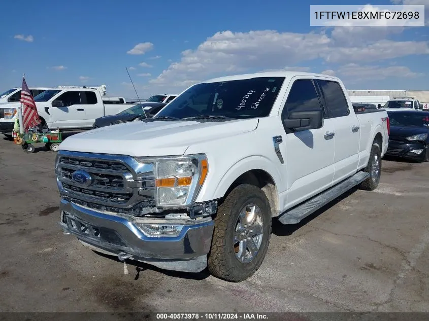 1FTFW1E8XMFC72698 2021 Ford F-150 Xlt