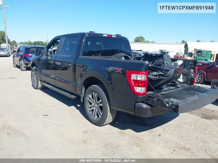 1FTEW1CPXMFB91948 2021 Ford F-150 Xl