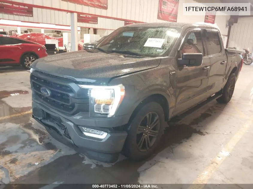 2021 Ford F-150 Xlt VIN: 1FTEW1CP6MFA68941 Lot: 40773452