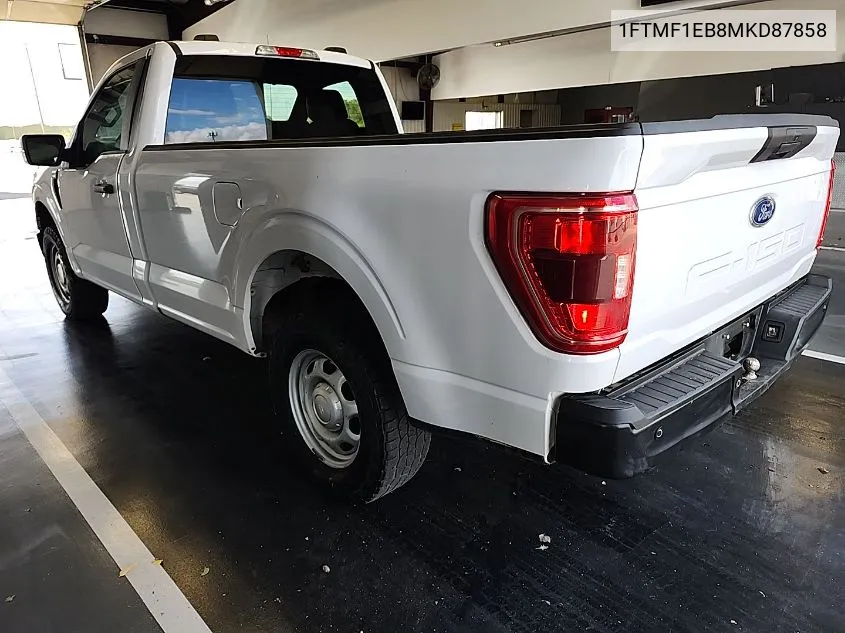 2021 Ford F150 VIN: 1FTMF1EB8MKD87858 Lot: 40868131