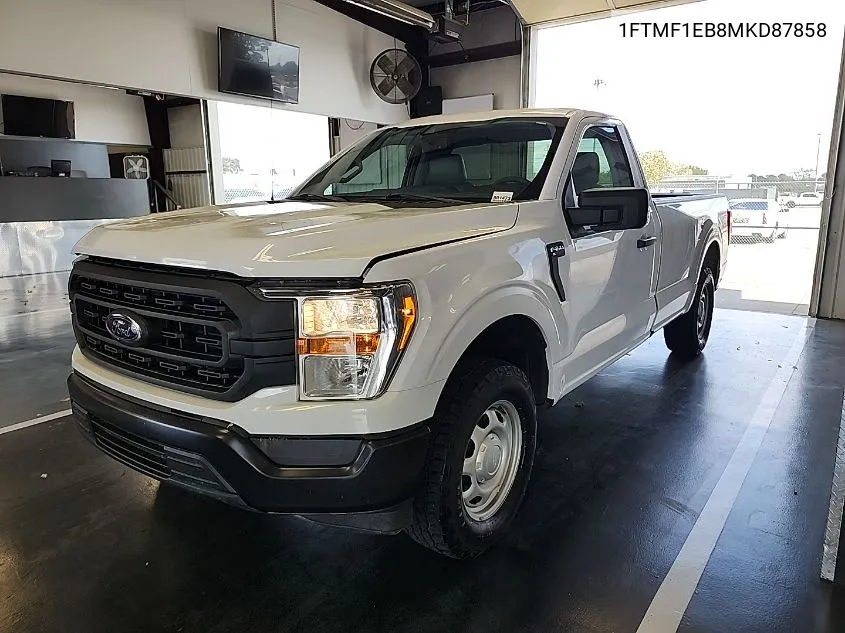 2021 Ford F150 VIN: 1FTMF1EB8MKD87858 Lot: 40868131