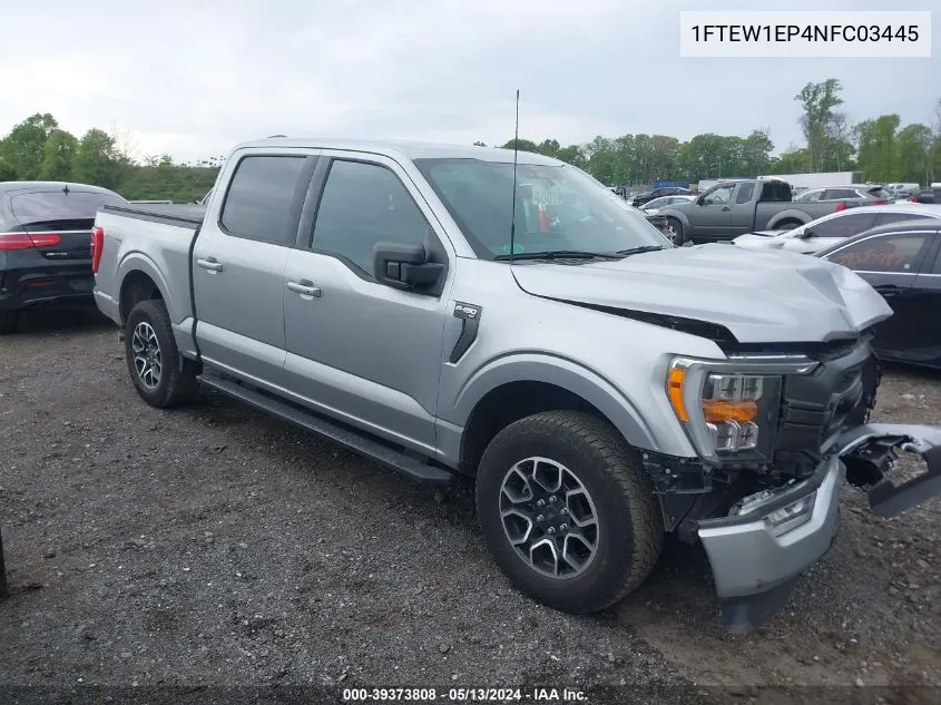 2022 Ford F-150 Xlt VIN: 1FTEW1EP4NFC03445 Lot: 39373808