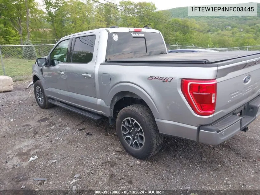 2022 Ford F-150 Xlt VIN: 1FTEW1EP4NFC03445 Lot: 39373808