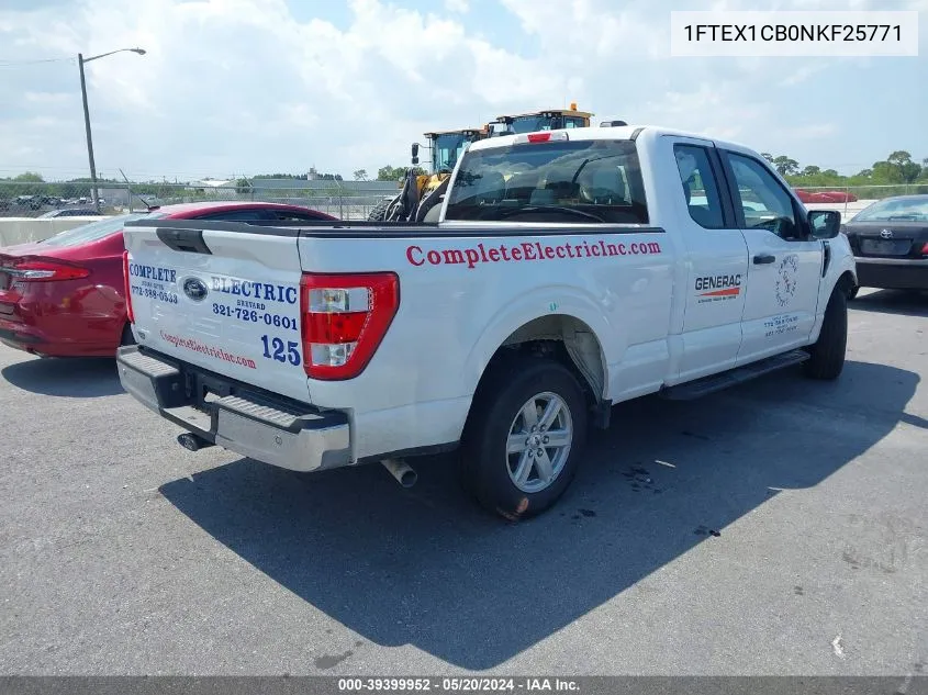 1FTEX1CB0NKF25771 2022 Ford F-150 Xl