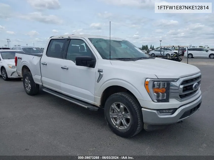 1FTFW1E87NKE12814 2022 Ford F-150 Xlt