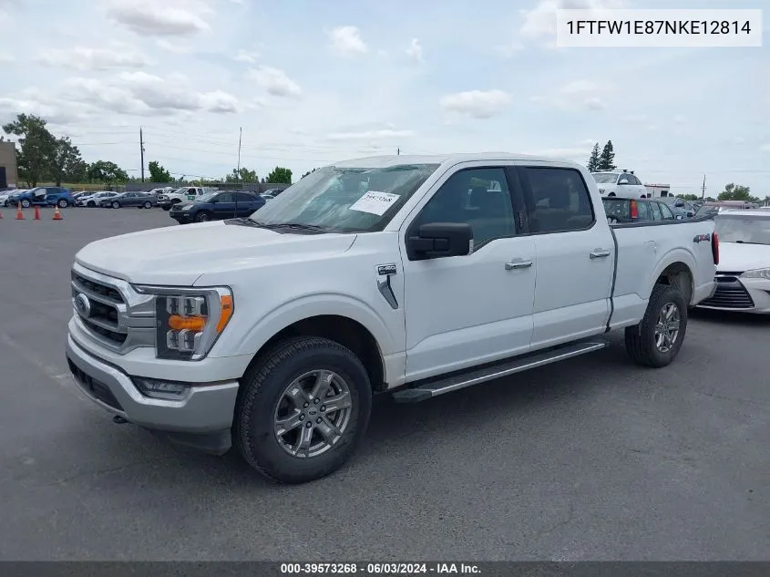 1FTFW1E87NKE12814 2022 Ford F-150 Xlt