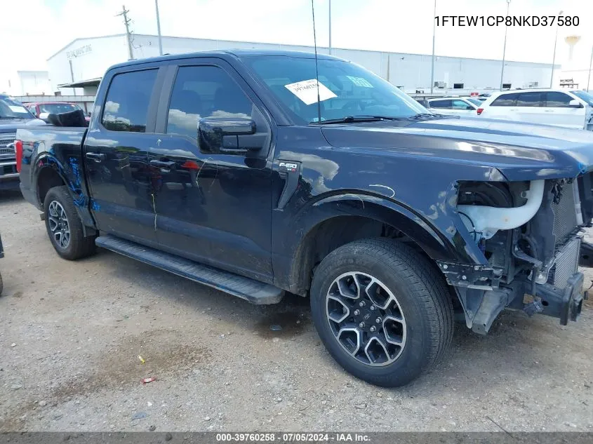 2022 Ford F-150 Xl VIN: 1FTEW1CP8NKD37580 Lot: 40344665