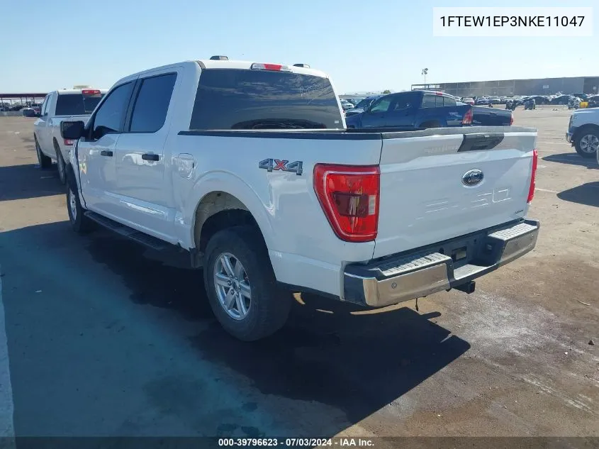 1FTEW1EP3NKE11047 2022 Ford F-150 Xlt