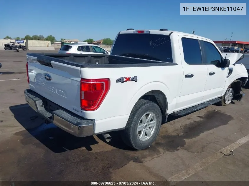 2022 Ford F-150 Xlt VIN: 1FTEW1EP3NKE11047 Lot: 39796623