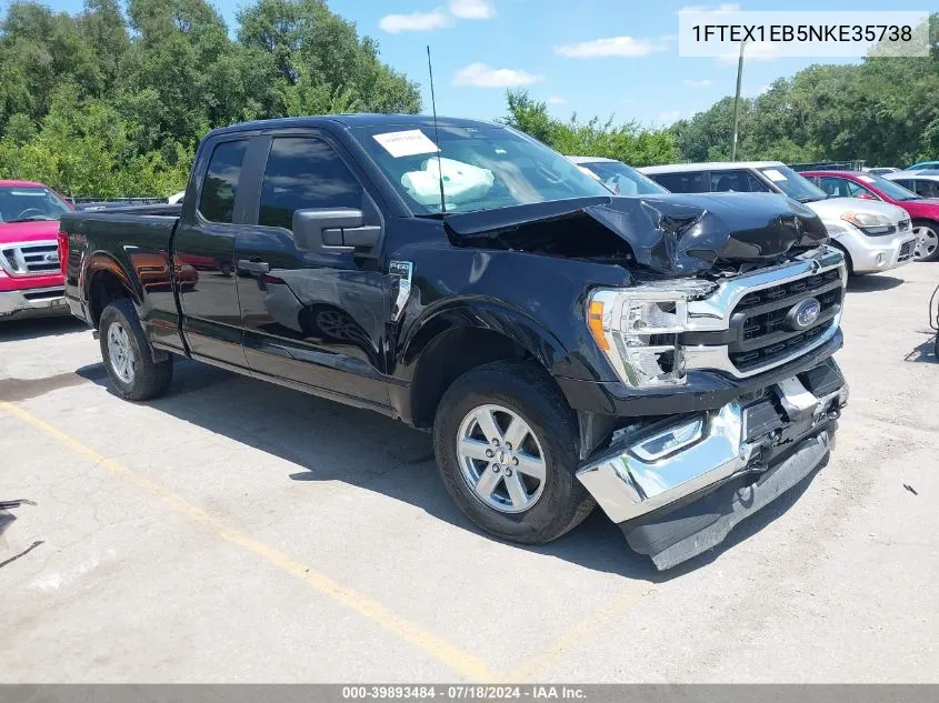 2022 Ford F-150 Xlt VIN: 1FTEX1EB5NKE35738 Lot: 39893484