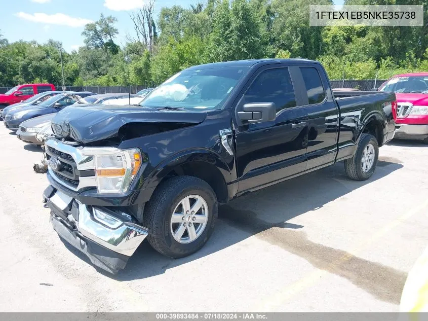 2022 Ford F-150 Xlt VIN: 1FTEX1EB5NKE35738 Lot: 39893484