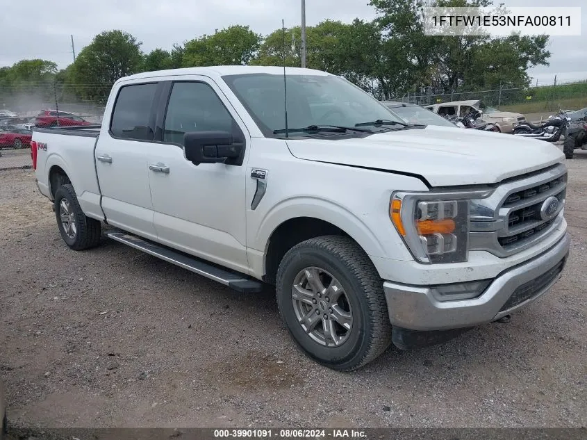 1FTFW1E53NFA00811 2022 Ford F-150 Xlt