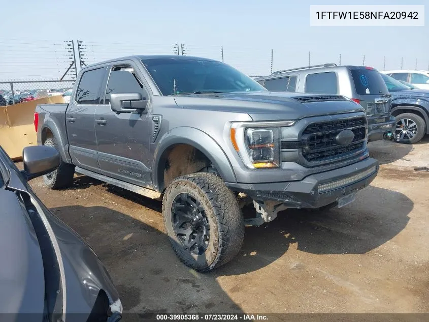 1FTFW1E58NFA20942 2022 Ford F-150 Lariat