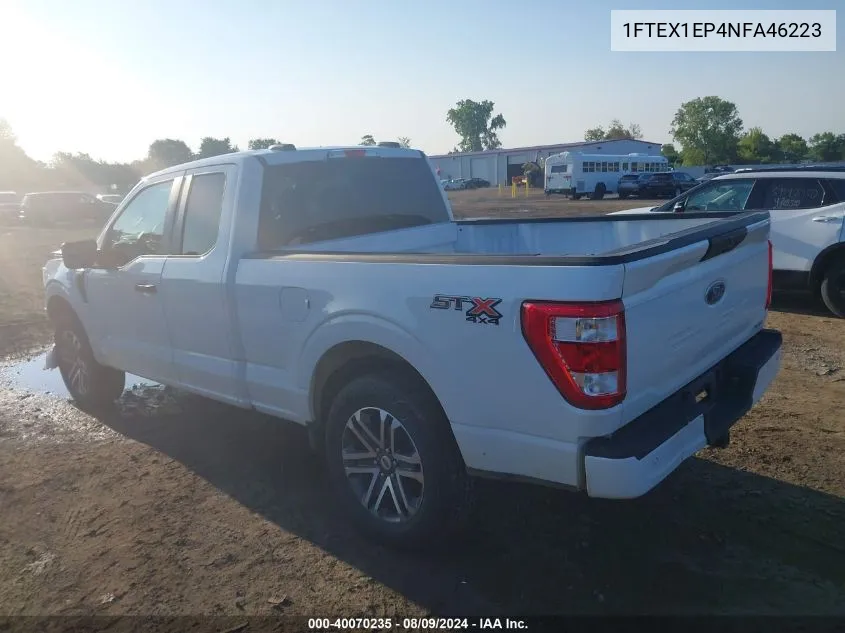 1FTEX1EP4NFA46223 2022 Ford F-150 Xl