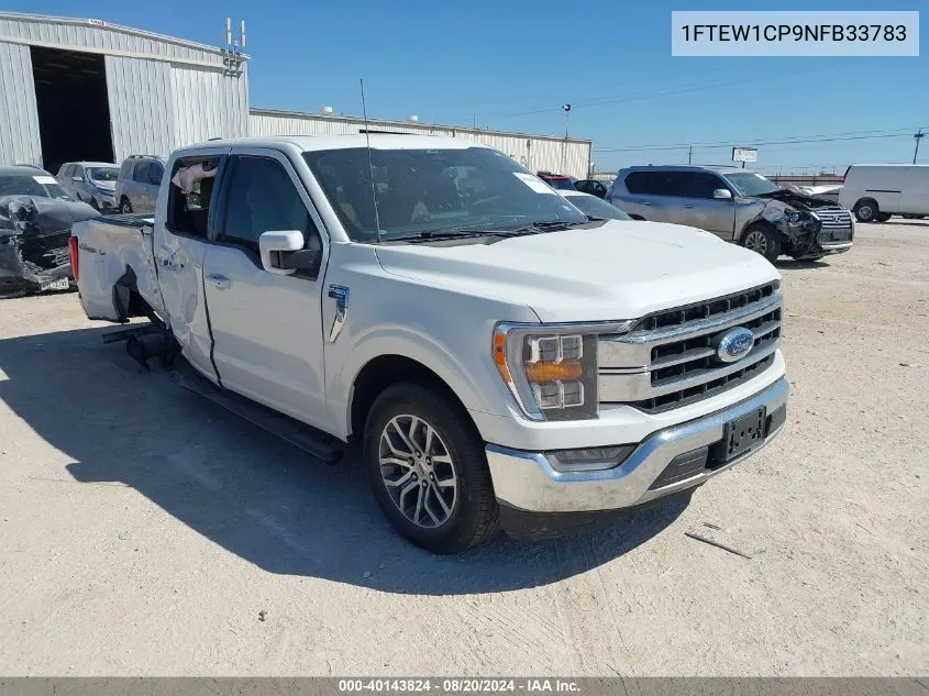 1FTEW1CP9NFB33783 2022 Ford F-150 Lariat