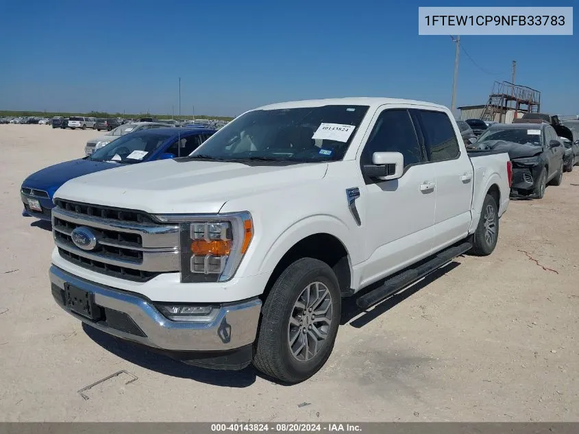 1FTEW1CP9NFB33783 2022 Ford F-150 Lariat