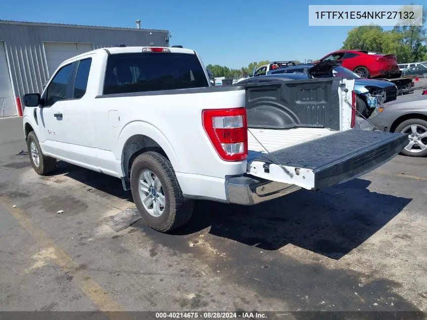 1FTFX1E54NKF27132 2022 Ford F-150 Xl