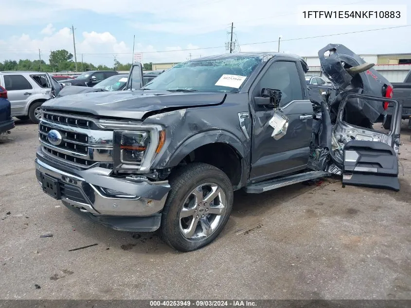 1FTFW1E54NKF10883 2022 Ford F-150 Lariat