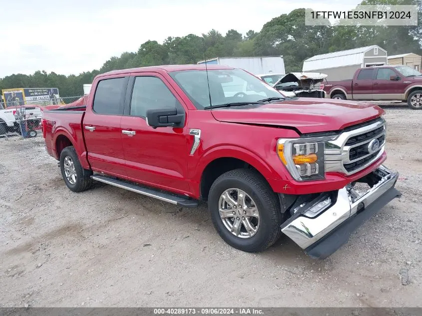 1FTFW1E53NFB12024 2022 Ford F-150 Xlt