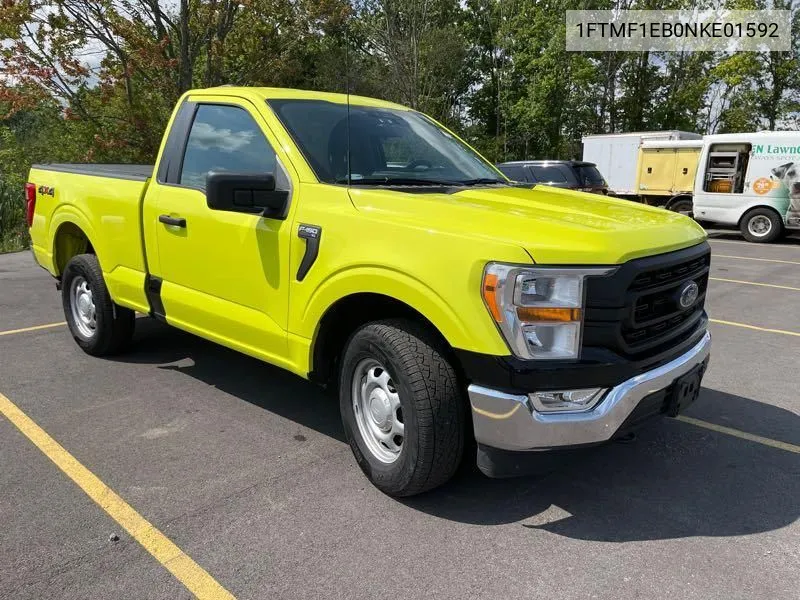 2022 Ford F-150 Xl VIN: 1FTMF1EB0NKE01592 Lot: 40298037