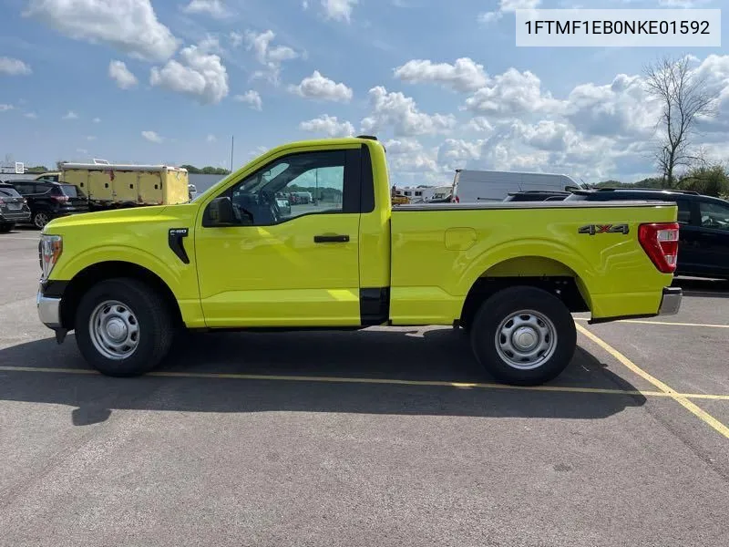 2022 Ford F-150 Xl VIN: 1FTMF1EB0NKE01592 Lot: 40298037