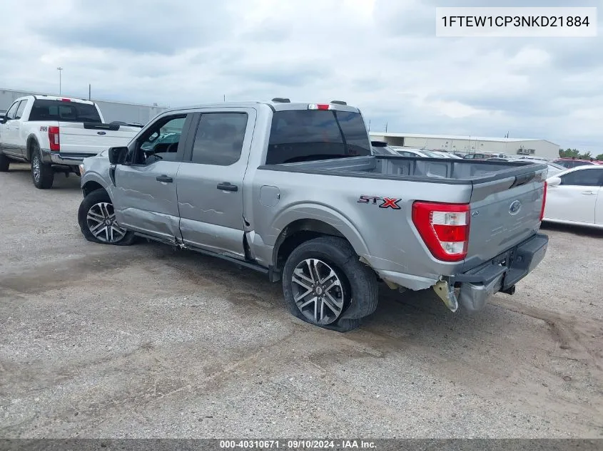 1FTEW1CP3NKD21884 2022 Ford F-150 Xl