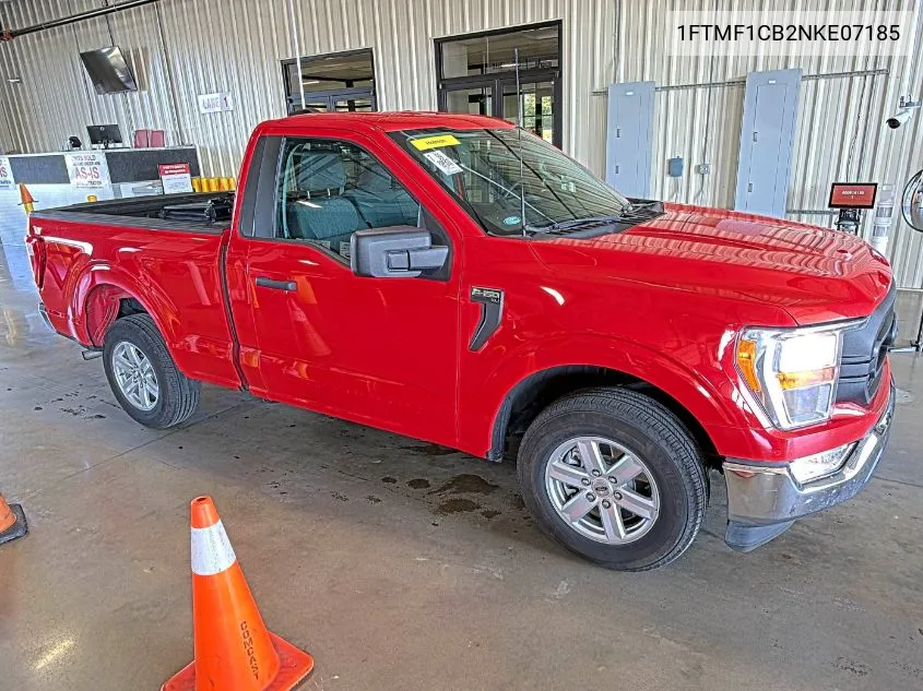 2022 Ford F150 VIN: 1FTMF1CB2NKE07185 Lot: 40383882