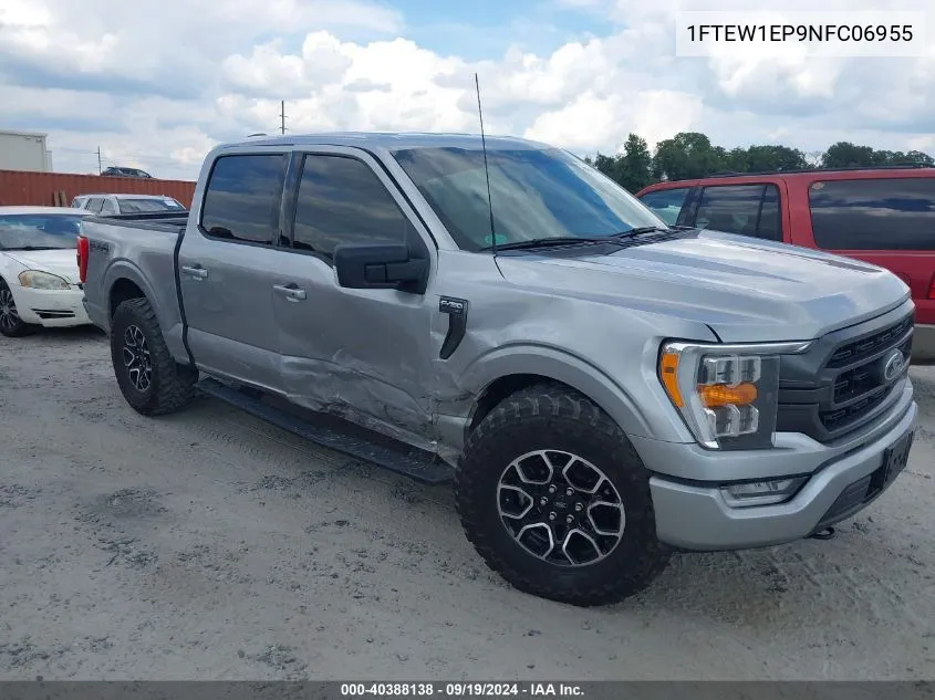 2022 Ford F-150 Xlt VIN: 1FTEW1EP9NFC06955 Lot: 40388138