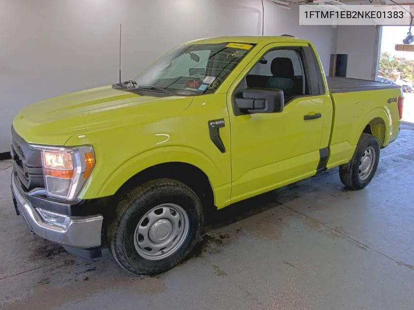 2022 Ford F-150 Xl VIN: 1FTMF1EB2NKE01383 Lot: 40395870