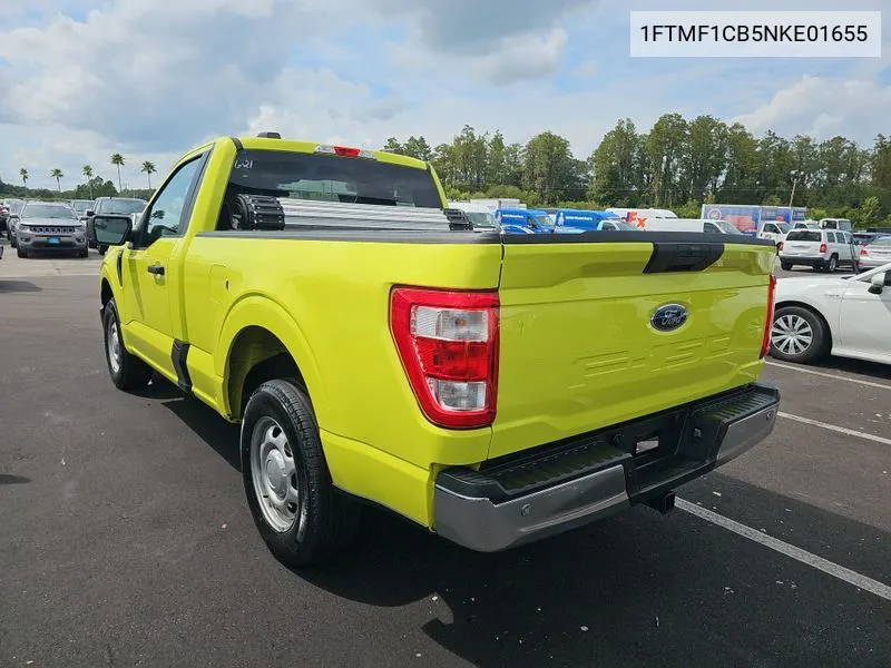 2022 Ford F-150 Xl VIN: 1FTMF1CB5NKE01655 Lot: 40397469