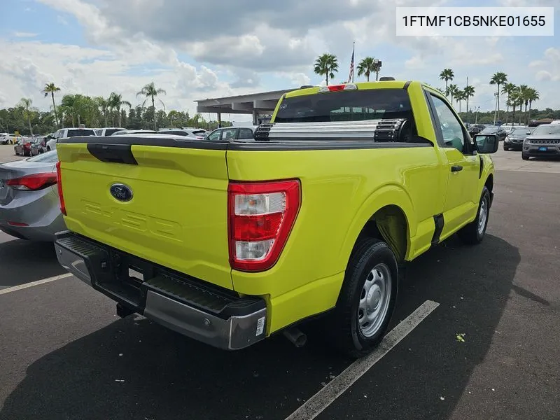 2022 Ford F-150 Xl VIN: 1FTMF1CB5NKE01655 Lot: 40397469