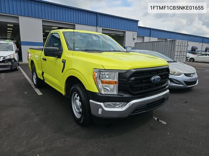 2022 Ford F-150 Xl VIN: 1FTMF1CB5NKE01655 Lot: 40397469