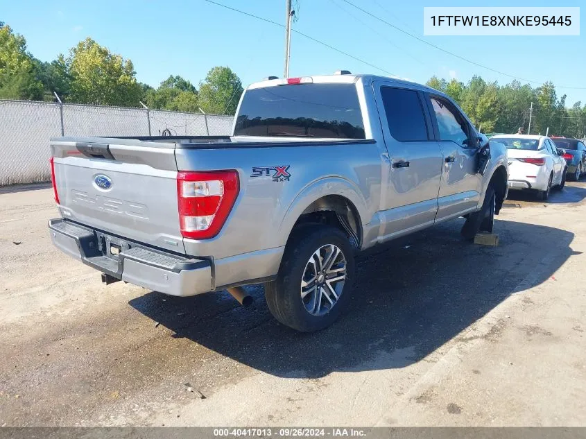 2022 Ford F-150 Xl VIN: 1FTFW1E8XNKE95445 Lot: 40417013