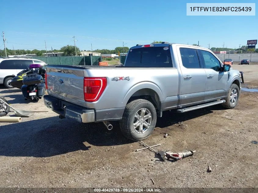 2022 Ford F-150 Xlt VIN: 1FTFW1E82NFC25439 Lot: 40429789