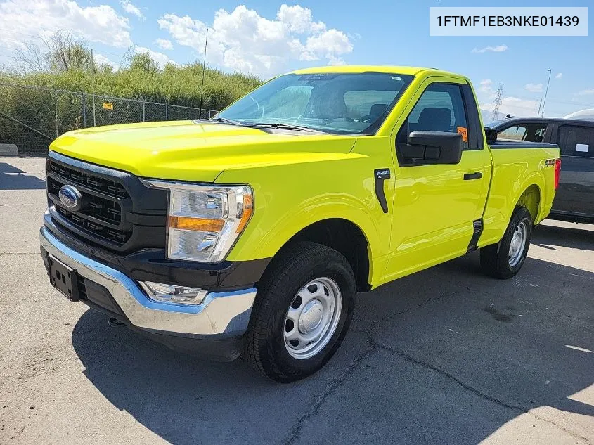 2022 Ford F-150 Xl VIN: 1FTMF1EB3NKE01439 Lot: 40578301