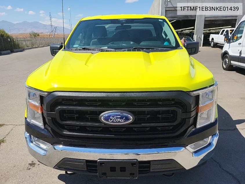 2022 Ford F-150 Xl VIN: 1FTMF1EB3NKE01439 Lot: 40578301