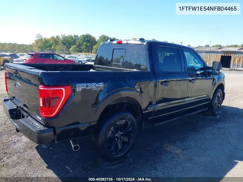 2022 Ford F-150 Xlt VIN: 1FTFW1E54NFB04465 Lot: 40592728