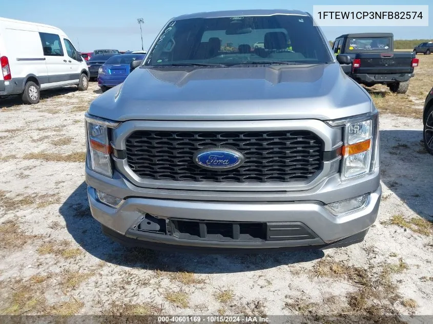 2022 Ford F-150 Xl VIN: 1FTEW1CP3NFB82574 Lot: 40601169