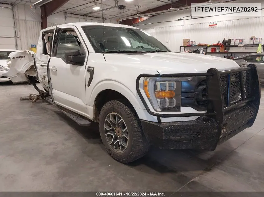 2022 Ford F-150 Xlt VIN: 1FTEW1EP7NFA70292 Lot: 40661641