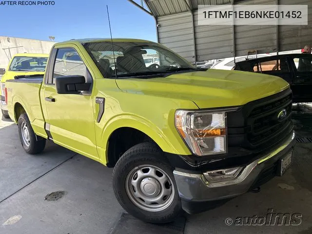 1FTMF1EB6NKE01452 2022 Ford F-150 Xl