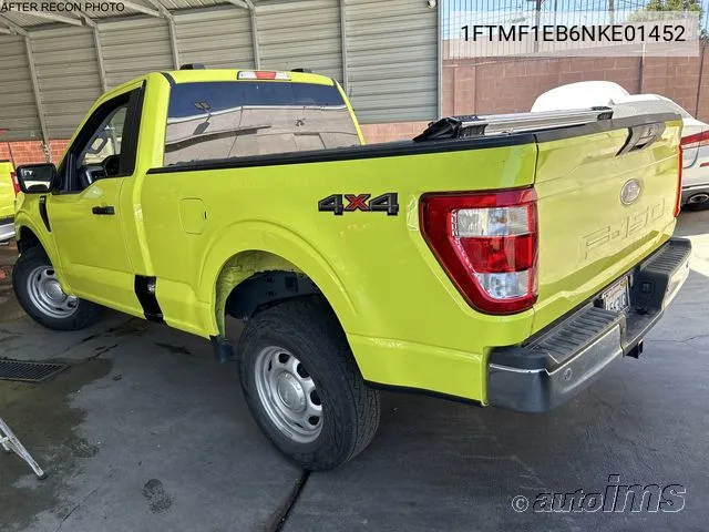 1FTMF1EB6NKE01452 2022 Ford F-150 Xl