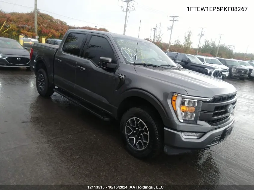 2023 Ford F-150 Lariat VIN: 1FTEW1EP5PKF08267 Lot: 12113513